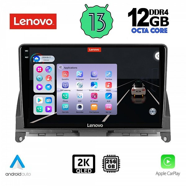 Digital iQ LENOVO SSZ 12405_CPA (9inc) MULTIMEDIA TABLET for MERCEDES C (W204) mod. 2007-2011