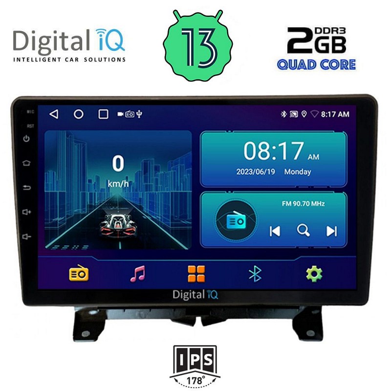 DIGITAL IQ BXB 1332_GPS (9inc) MULTIMEDIA TABLET for LAND ROVER DISCOVERY 3 ? RANGE ROVER SPORT mod. 2004-2009
