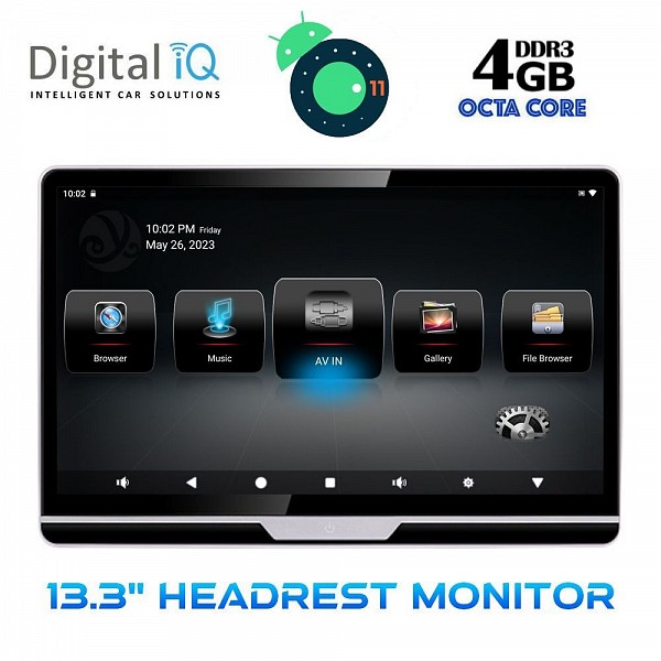 DIGITAL IQ AN1364_HR 13.3? HEADREST MONITOR