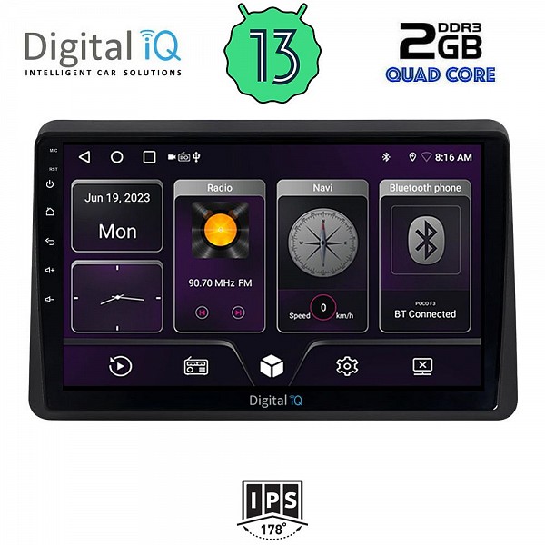 DIGITAL IQ BXB 1553_GPS (10inc) MULTIMEDIA TABLET for NISSAN NV400 ? OPEL MOVANO ? RENAULT MASTER mod. 2020>