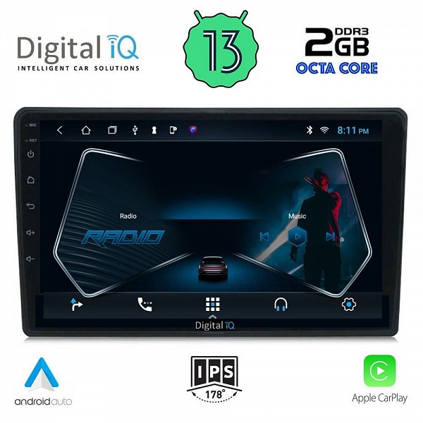DIGITAL IQ RTC 5093H_CPA (9inc) MULTIMEDIA TABLET for CITROEN C3 - DS3 mod. 2016> High Version
