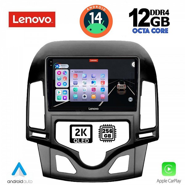 Digital iQ LENOVO SSZ 12231_CPA CLIMA (9inc) MULTIMEDIA TABLET for HYUNDAI i30 mod. 2007-2012