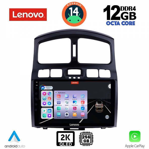 Digital iQ LENOVO SSZ 12236_CPA (9inc) MULTIMEDIA TABLET for HYUNDAI SANTA FE mod. 2003-2006