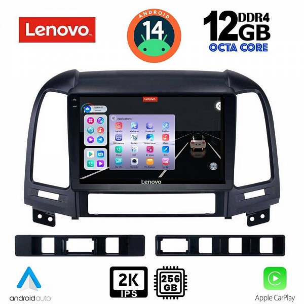 Digital iQ LENOVO SSZ 12239_CPA (9inc) MULTIMEDIA TABLET for HYUNDAI SANTA FE mod. 2005-2013