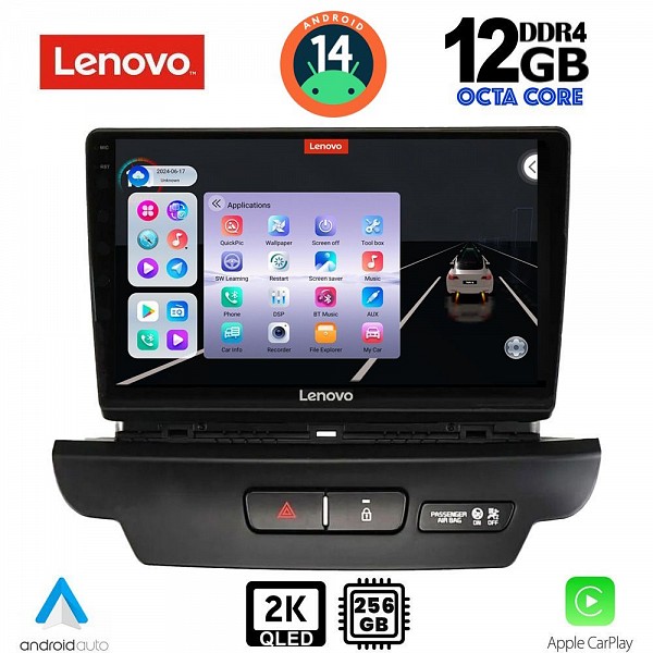 Digital iQ LENOVO SSZ 12304_CPA (10inc) MULTIMEDIA TABLET for KIA CEED - XCEED mod. 2018-2022