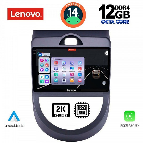 Digital iQ LENOVO SSZ 12320_CPA (9inc) MULTIMEDIA TABLET for KIA SOUL mod. 2008-2013