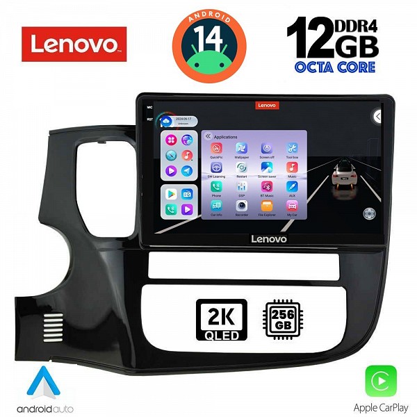Digital iQ LENOVO SSZ 12443_CPA (9inc) MULTIMEDIA TABLET for MITSUBISHI OUTLANDERmod. 2013-2020