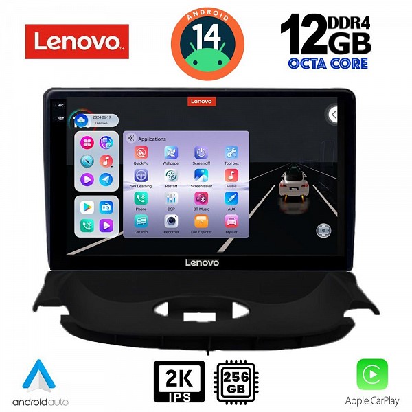 Digital iQ LENOVO SSZ 12505_CPA (9inc) MULTIMEDIA TABLET for PEUGEOT 206 mod. 1998-2006