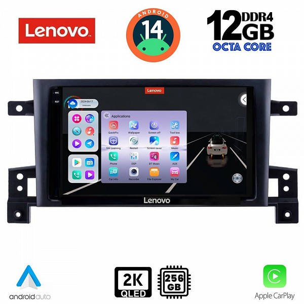 Digital iQ LENOVO SSZ 12696_CPA (9inc) MULTIMEDIA TABLET for SUZUKI GRAND VITARA mod. 2005-2015