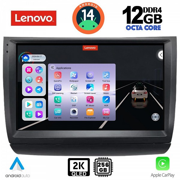 Digital iQ LENOVO SSZ 12728_CPA (9inc) MULTIMEDIA TABLET for TOYOTA PRIUS mod. 2003-2009