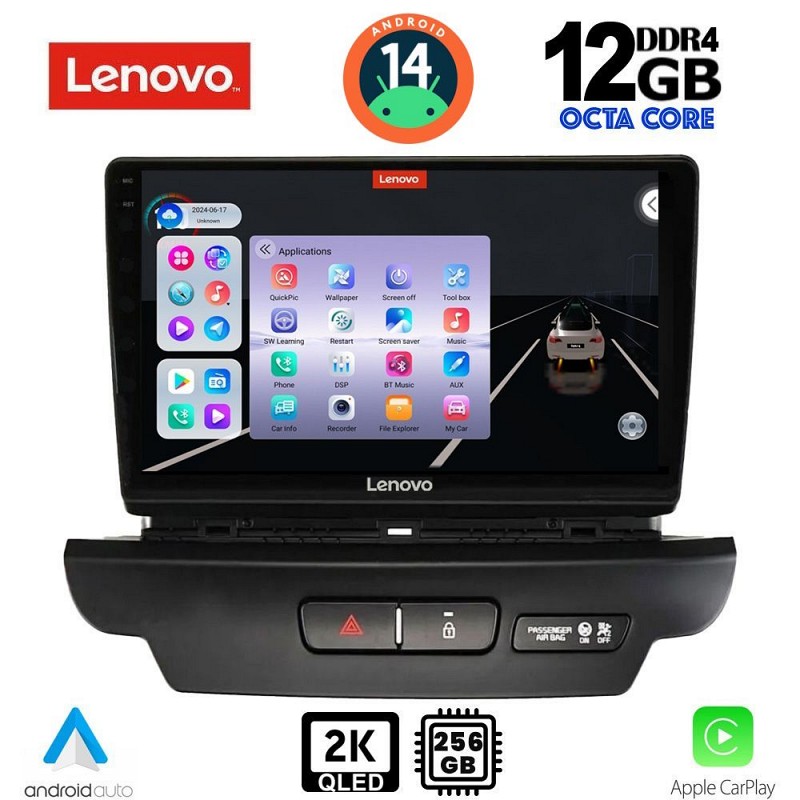 Digital iQ LENOVO SSZ 12304_CPA (10inc) MULTIMEDIA TABLET for KIA CEED - XCEED mod. 2018-2022
