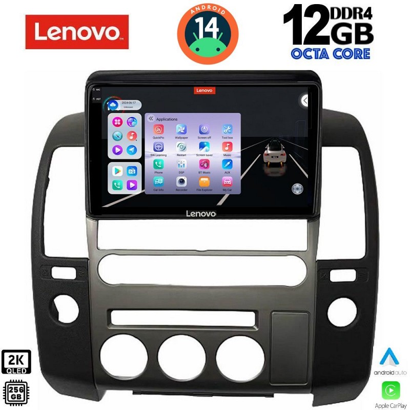 Digital iQ LENOVO SSZ 12454_CPA (ORIG.NAVI) (9inc) MULTIMEDIA TABLET for NISSAN NAVARA D40 mod. 2006-2011  Original Navi