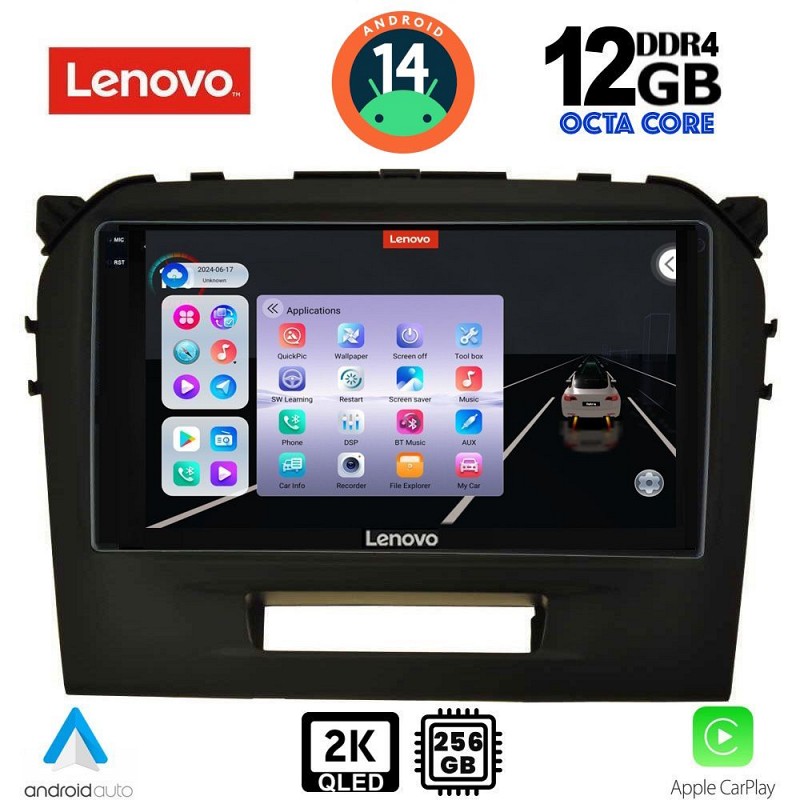 Digital iQ LENOVO SSZ 12697_CPA (9inc) MULTIMEDIA TABLET for SUZUKI VITARA mod. 2016-2022