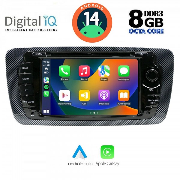 DIGITAL IQ BXF 747_CPAA (7 DVD) MULTIMEDIA for SEAT IBIZA mod. 2008-2015