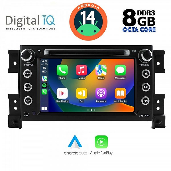 DIGITAL IQ BXF 753_CPAA (7 DVD) MULTIMEDIA for SUZUKI GRAND VITARA mod. 2005-2015