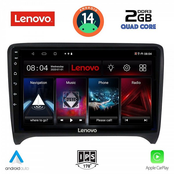 Digital iQ LENOVO LVD 2009_CPA (9inc) MULTIMEDIA TABLET for AUDI TT  mod. 2007-2015