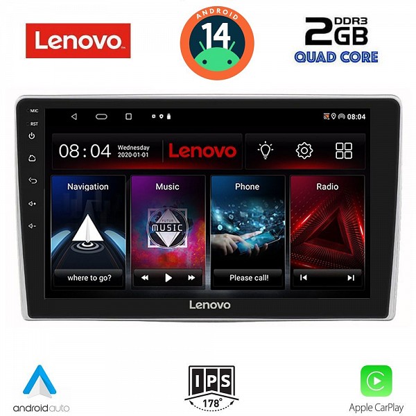 Digital iQ LENOVO LVD 2028_CPA (9inc) MULTIMEDIA TABLET for ALFA ROMEO MITO mod. 2008-2018