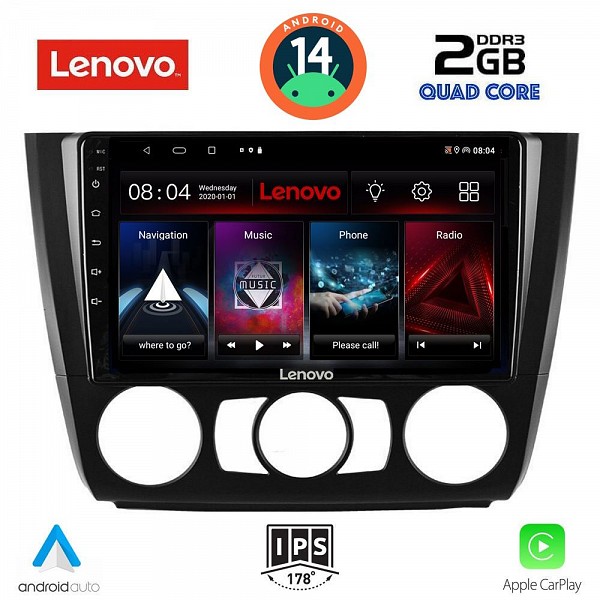 Digital iQ LENOVO LVD 2040_CPA A/C (9inc) MULTIMEDIA TABLET for BMW S.1  E81-82-87-88 mod. 2004-2013