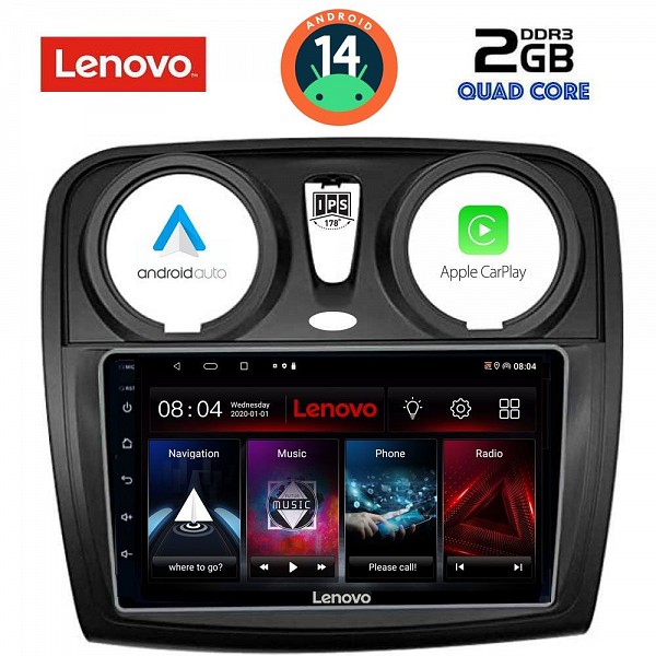 Digital iQ LENOVO LVD 2112_CPA (9inc) MULTIMEDIA TABLET for DACIA DOKKER 2012>