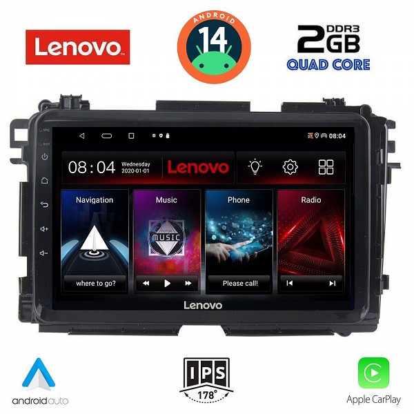 Digital iQ LENOVO LVD 2201_CPA (9inc) MULTIMEDIA TABLET for HONDA HRV mod. 2015-2021