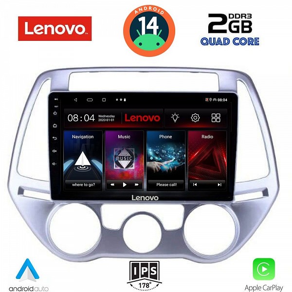 Digital iQ LENOVO LVD 2227_CPA A/C (9inc) MULTIMEDIA TABLET for HYUNDAI i20 mod. 2008-2012