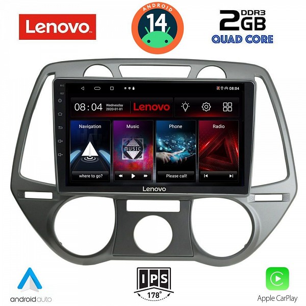 Digital iQ LENOVO LVD 2228_CPA A/C (9inc) MULTIMEDIA TABLET for HYUNDAI i20 mod. 2008-2012