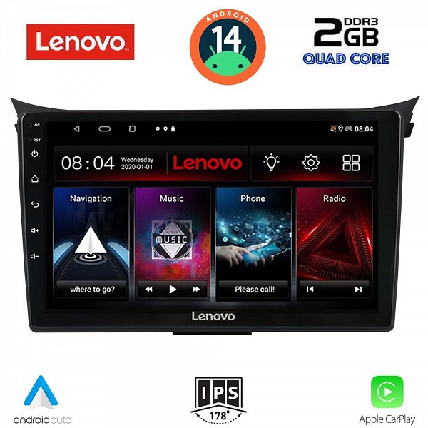 Digital iQ LENOVO LVD 2232_CPA (9inc) MULTIMEDIA TABLET for HYUNDAI i30  mod. 2012-2017