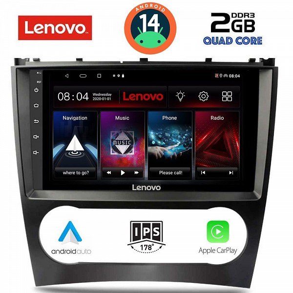 Digital iQ LENOVO LVD 2404_CPA (9inc) MULTIMEDIA TABLET for MERCEDES C ? CLK (W203-209) mod. 2004-2008