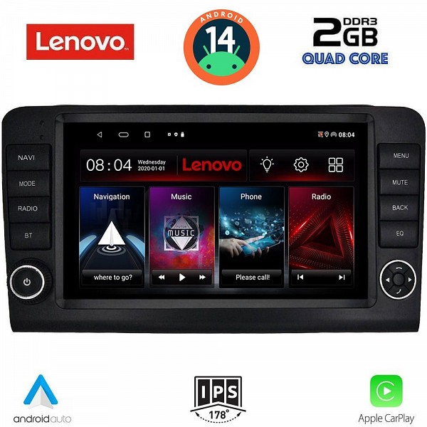 Digital iQ LENOVO LVD 2416_CPA (9inc) MULTIMEDIA TABLET for MERCEDES ML (W164) ? GL (X164) mod. 2005-2011