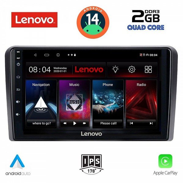 Digital iQ LENOVO LVD 2438_CPA (9inc) MULTIMEDIA TABLET for MITSUBISHI L200 mod. 2020>