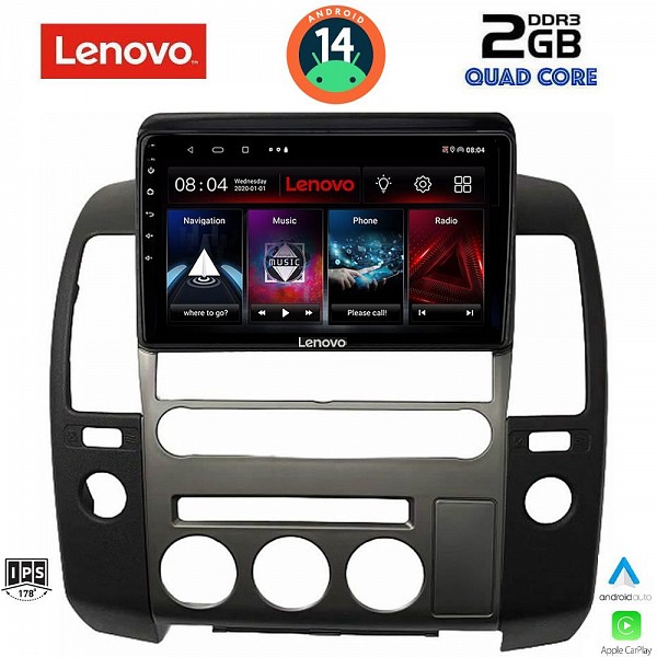 Digital iQ LENOVO LVD 2454_CPA (ORIG.NAVI) (9inc) MULTIMEDIA TABLET for NISSAN NAVARA D40 mod. 2006-2011  Original Navi