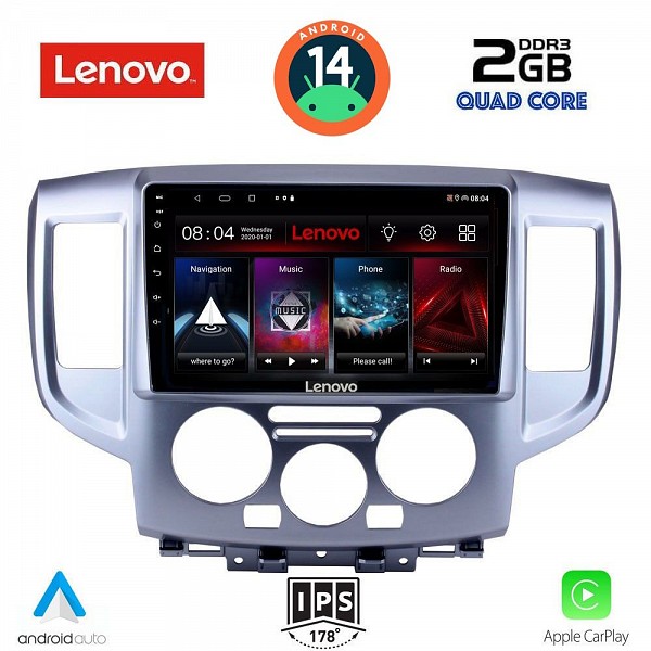 Digital iQ LENOVO LVD 2458_CPA (9inc) MULTIMEDIA TABLET for NISSAN NV 200 mod. 2009>