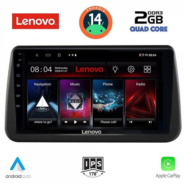 Digital iQ LENOVO LVD 2494_CPA (9inc) MULTIMEDIA TABLET for OPEL MERIVA mod. 2010-2017