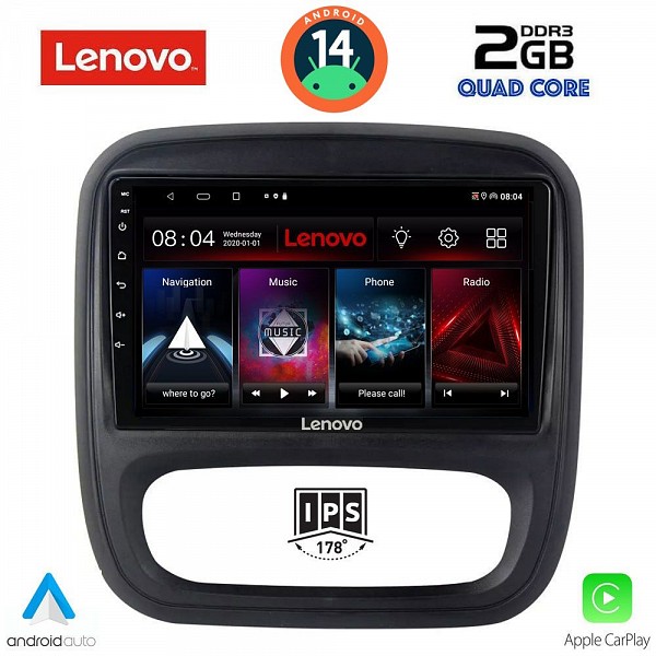 Digital iQ LENOVO LVD 2499_CPA (9inc) MULTIMEDIA TABLET for OPEL VIVARO ? RENAULT TRAFIC ? FIAT TALENDO ? NISSAN NV 300 mod. 2014>