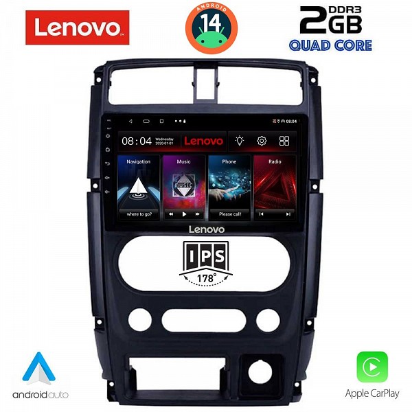Digital iQ LENOVO LVD 2678_CPA (9inc) MULTIMEDIA TABLET for SUZUKI JIMNY mod. 2007-2017