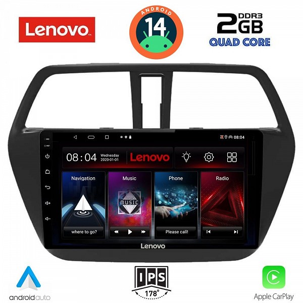 Digital iQ LENOVO LVD 2689_CPA (9inc) MULTIMEDIA TABLET for SUZUKI Sx4 SCROSS mod. 2014>
