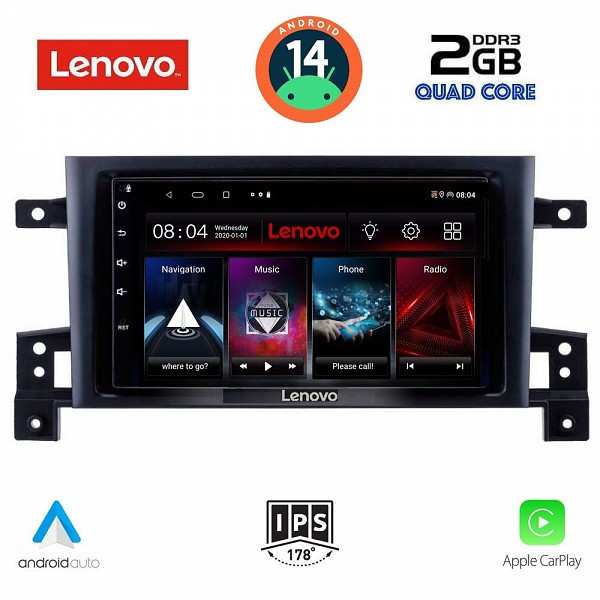 Digital iQ LENOVO LVD 2696_CPA (9inc) MULTIMEDIA TABLET for SUZUKI GRAND VITARA mod. 2005-2015
