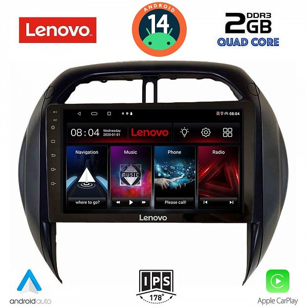 Digital iQ LENOVO LVD 2730_CPA CLIMA (9inc) MULTIMEDIA TABLET for TOYOTA RAV 4 mod. 2000-2006