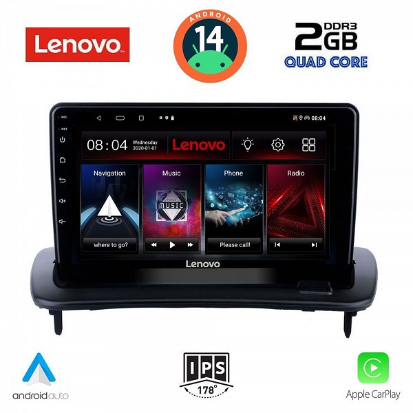 Digital iQ LENOVO LVD 2783_CPA (9inc) MULTIMEDIA TABLET for VOLVO C30 - S40 mod. 2005-2013