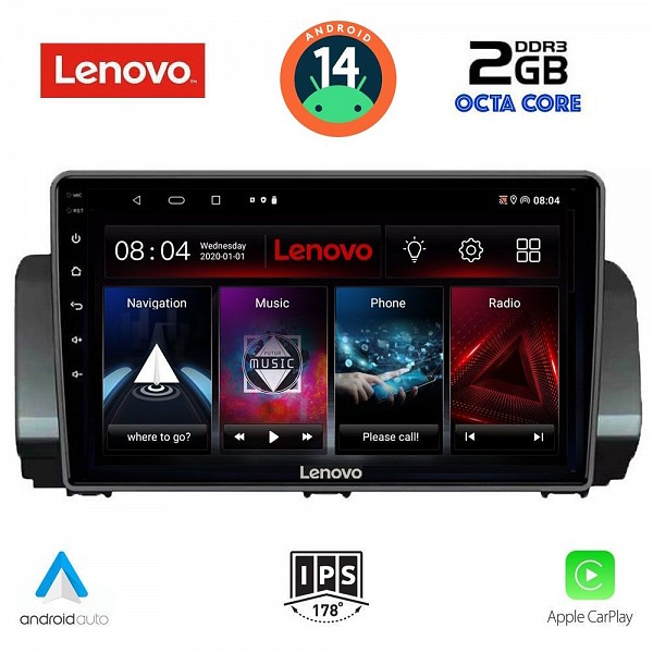 Digital iQ LENOVO LVF 5109_CPA (9inc) MULTIMEDIA TABLET for DACIA LOGAN - SANDERO - JOGGER mod. 2020>