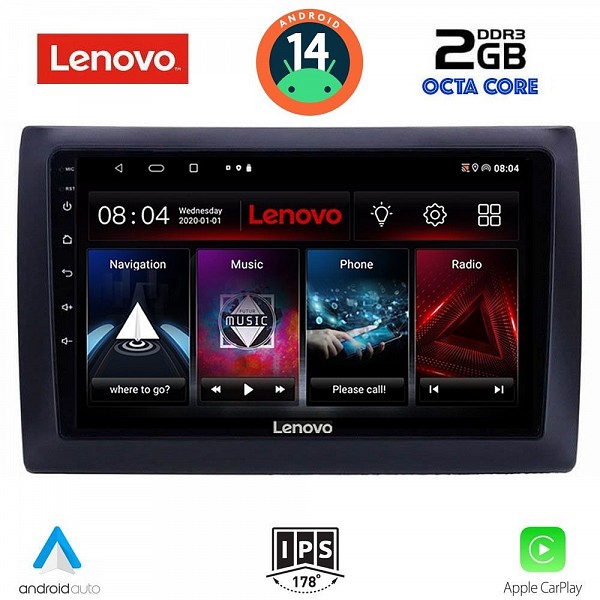 Digital iQ LENOVO LVF 5145_CPA (9inc) MULTIMEDIA TABLET for FIAT STILO mod. 2001-2007