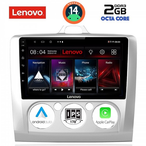 Digital iQ LENOVO LVF 5156_CPA A/C (9inc) MULTIMEDIA TABLET for FORD FOCUS mod. 2005-2012