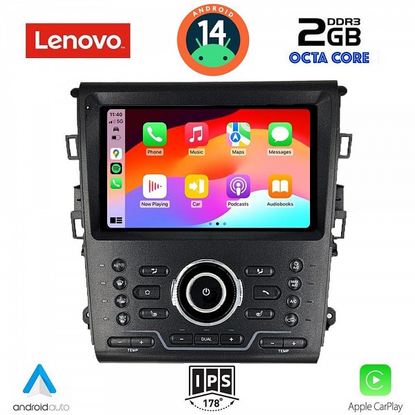 Digital iQ LENOVO LVF 5164_CPA CLIMA (9inc) MULTIMEDIA TABLET for FORD MONDEO mod. 2014>