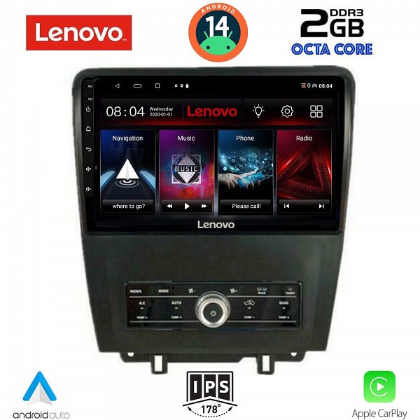 Digital iQ LENOVO LVF 5165_CPA (9inc) MULTIMEDIA TABLET for FORD MUSTANG mod. 2010-2015
