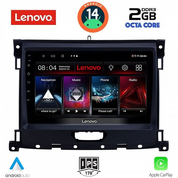 Digital iQ LENOVO LVF 5173_CPA (9inc) MULTIMEDIA TABLET for FORD RANGER mod. 2018>