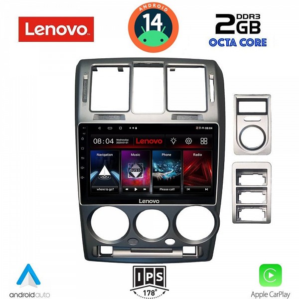 Digital iQ LENOVO LVF 5222_CPA (9inc) MULTIMEDIA TABLET for HYUNDAI GETZ mod. 2002-2011