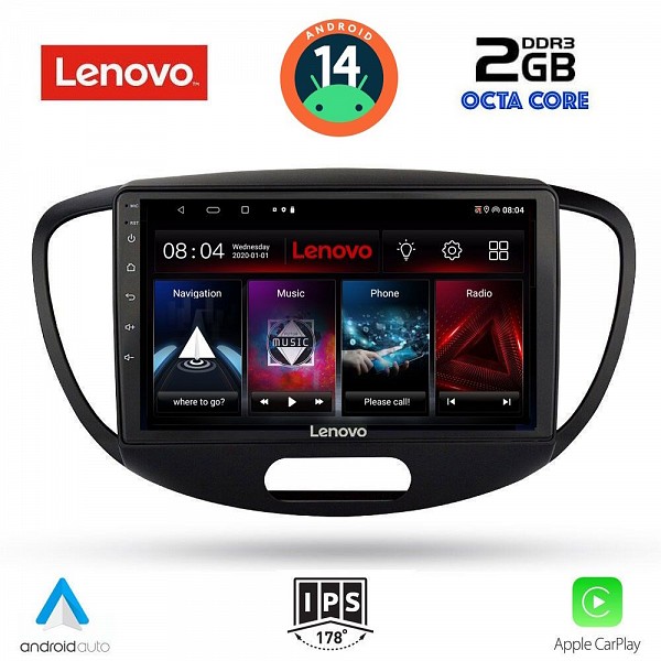 Digital iQ LENOVO LVF 5223_CPA (9inc) MULTIMEDIA TABLET for HYUNDAI i10 mod. 2008-2013