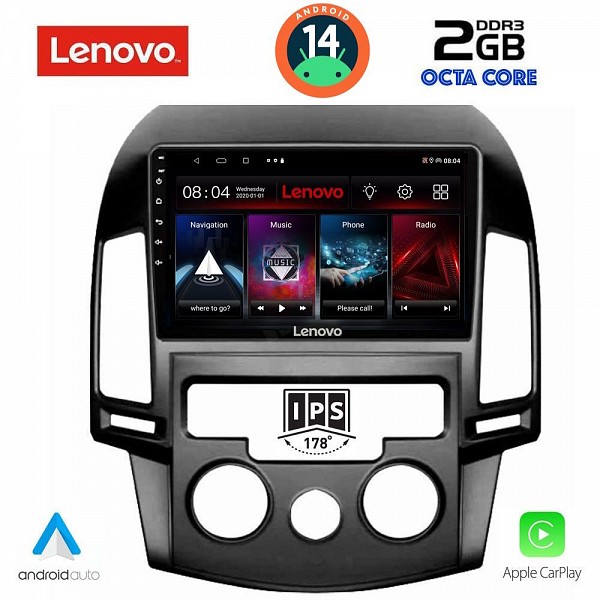 Digital iQ LENOVO LVF 5231_CPA A/C (9inc) MULTIMEDIA TABLET for HYUNDAI i30 mod. 2007-2012