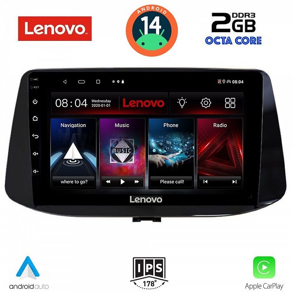 Digital iQ LENOVO LVF 5233_CPA (9inc) MULTIMEDIA TABLET for HYUNDAI i30 mod. 2018>