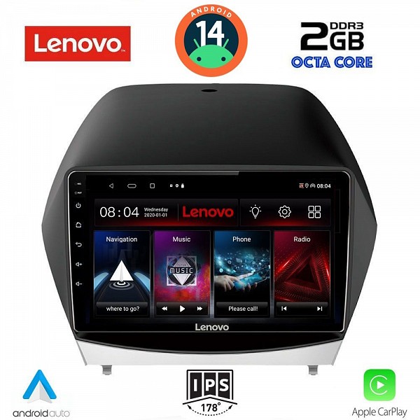 Digital iQ LENOVO LVF 5235_CPA (10inc) MULTIMEDIA TABLET for HYUNDAI iX35  mod. 2010-2015